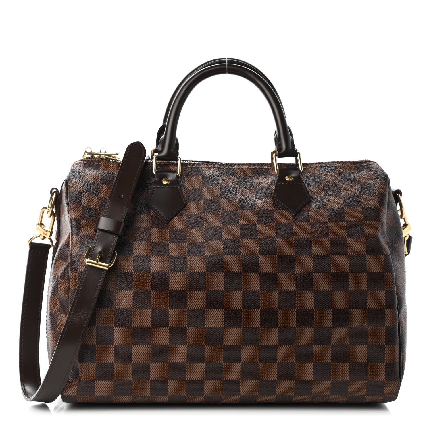 Louis Vuitton Damier Ebene Speedy Bandouliere 30 1 of 10