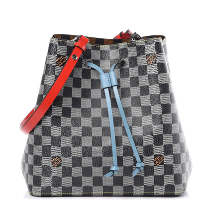 Louis Vuitton Damier Neonoe Black White 1 of 9