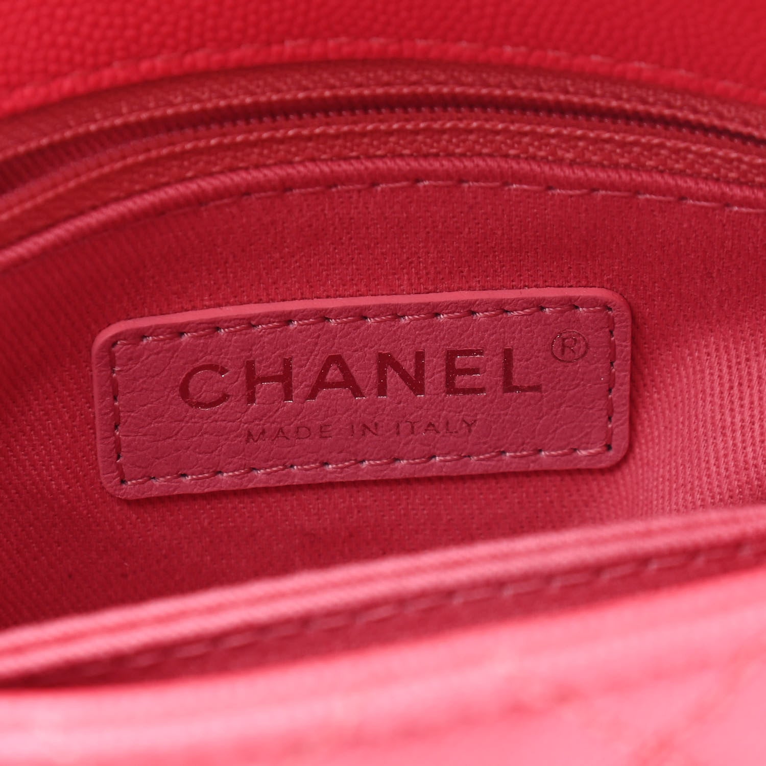 Chanel Caviar Quilted Incognito Extra Mini Coco Handle Flap Pink 5 of 6