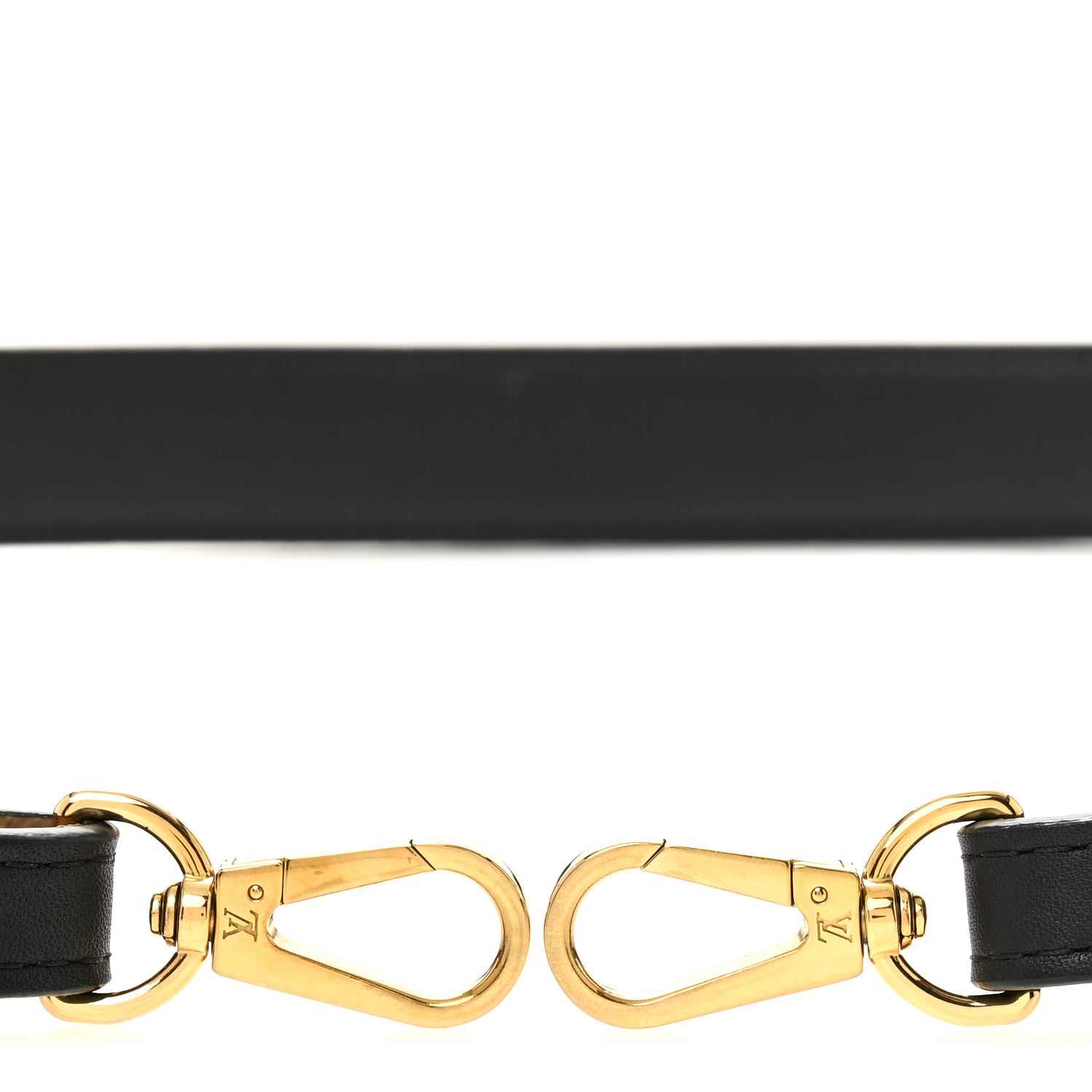 Louis Vuitton Reverse Monogram Bandouliere Shoulder Strap XL Black 3 of 6