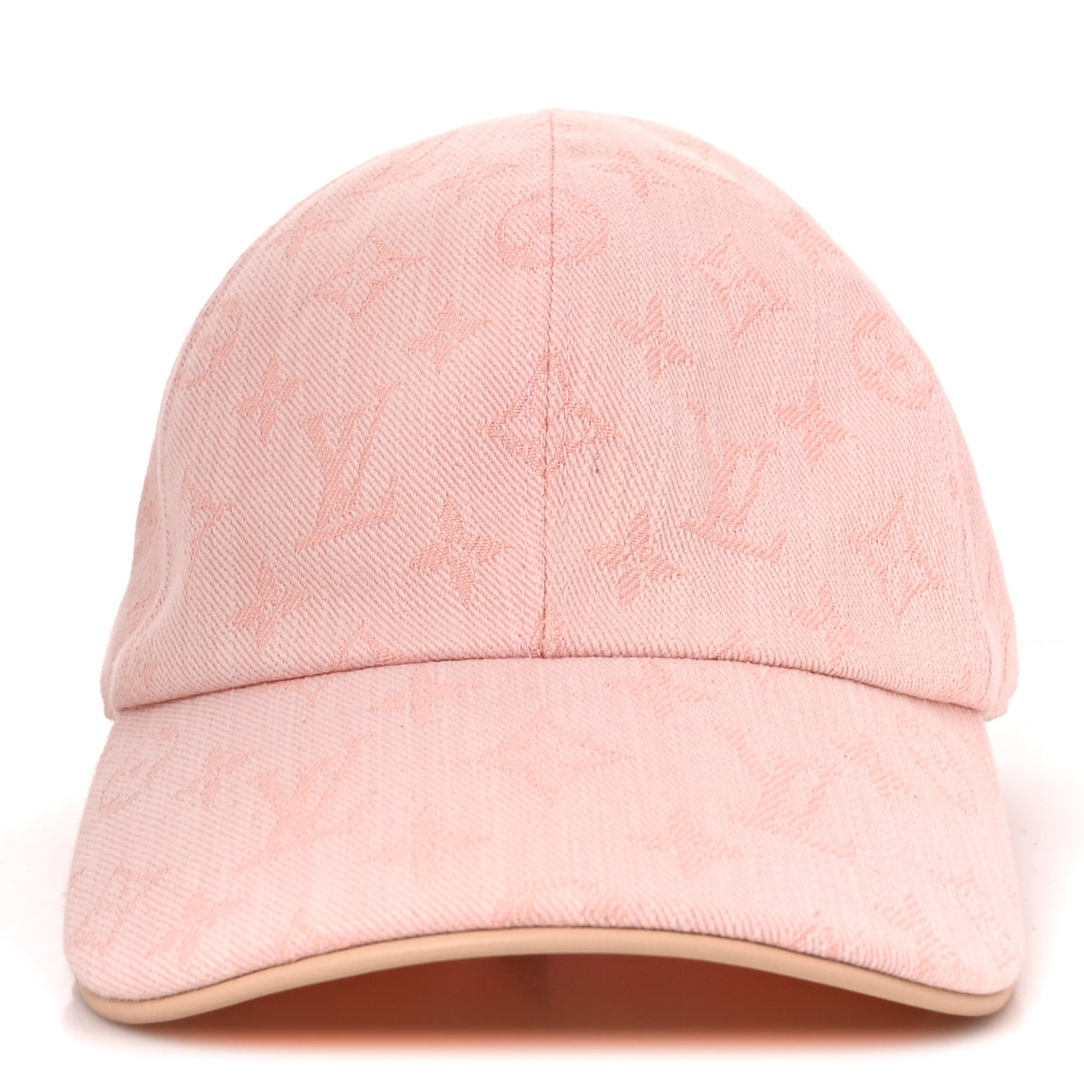 Louis Vuitton Cotton Monogram Jacquard Be My Cap L Rose 1 of 10