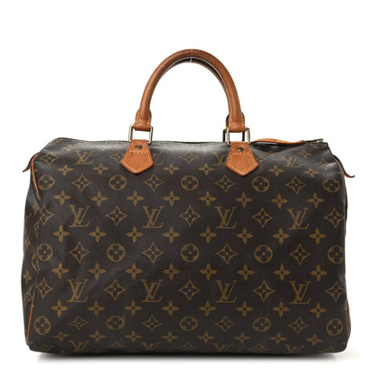 Louis Vuitton Monogram Speedy 35 1 of 12