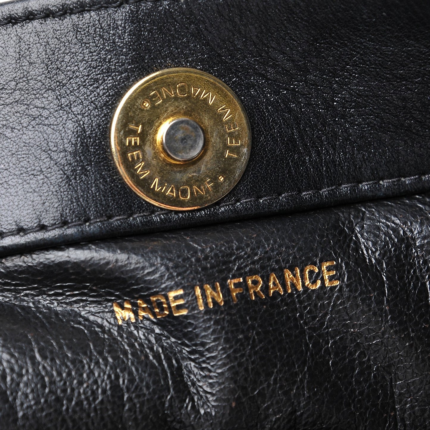Calfskin CC Tote Black