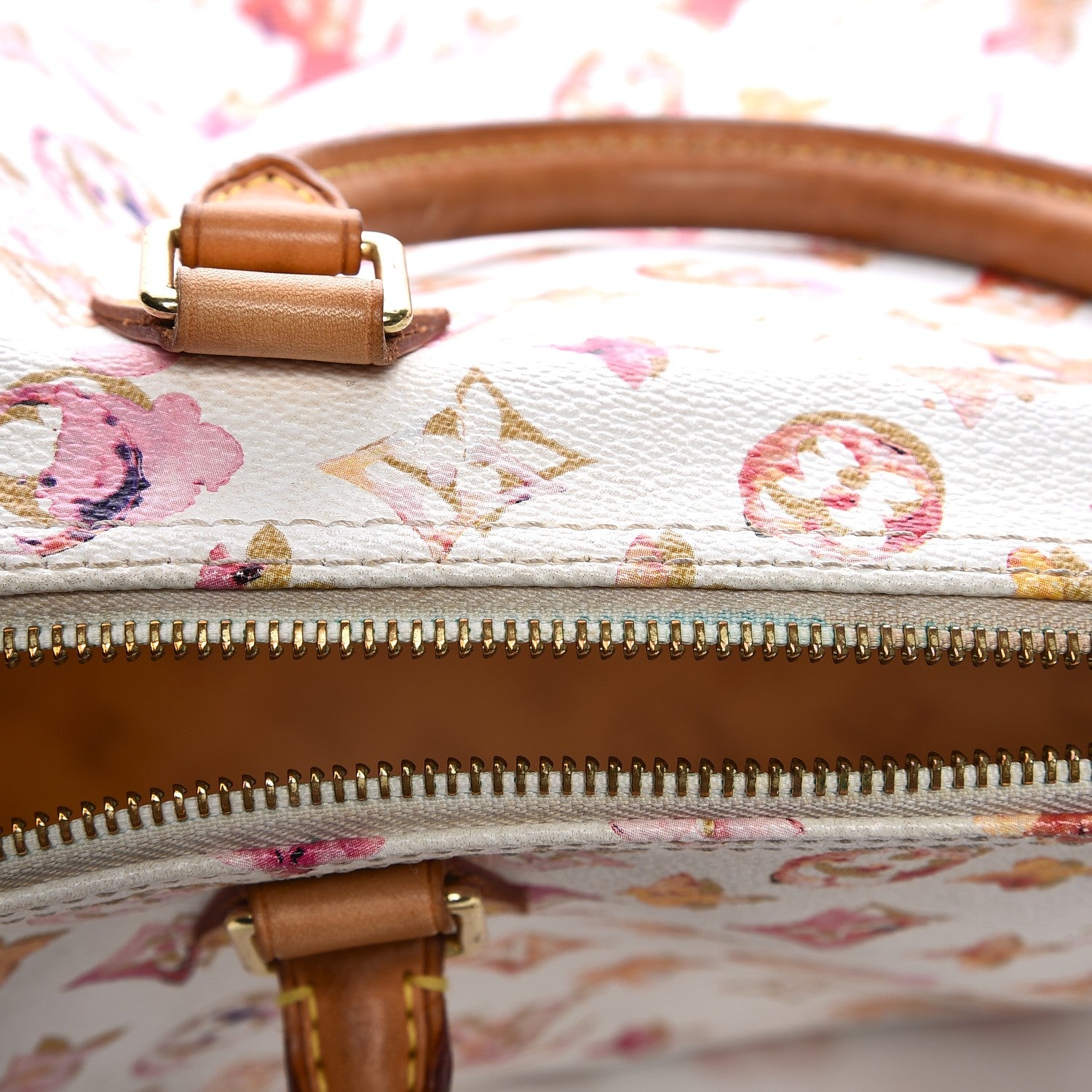 Louis Vuitton Watercolor Aquarelle Speedy 35 White 13 of 15