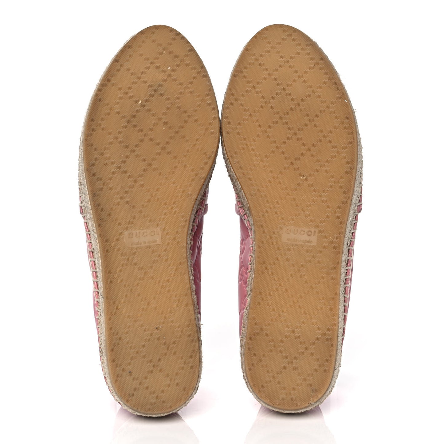 Guccissima Signature Espadrilles 37 Rose Baby Candy