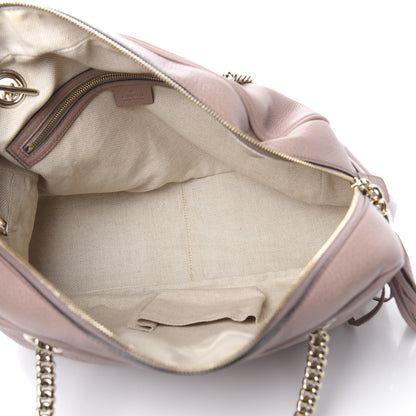 Gucci Cellarius Calfskin Medium Soho Bowler Dark Cipria 5 of 10