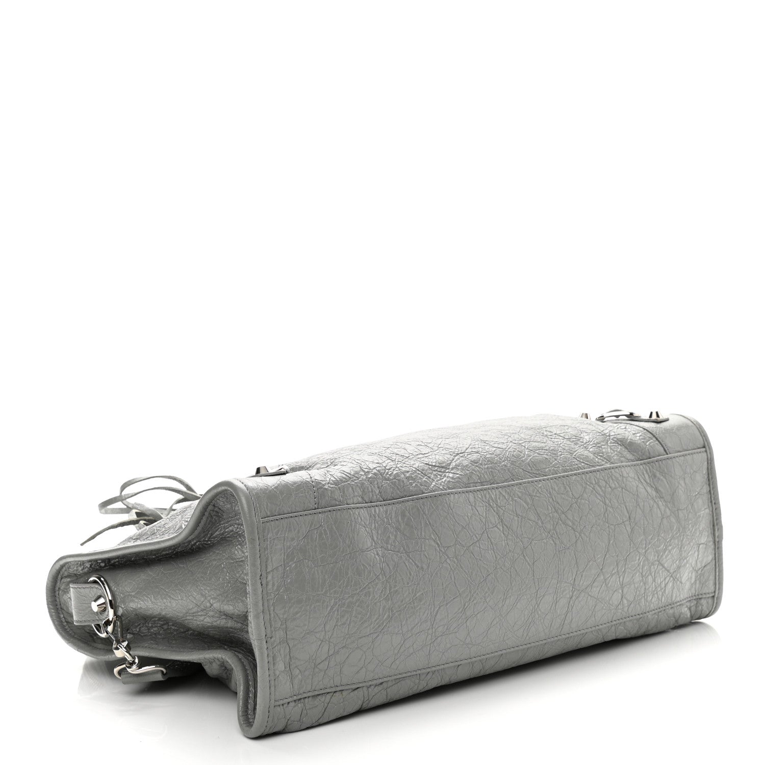 Balenciaga Agneau Classic Silver Hardware City Gris Haussmannien 3 of 9