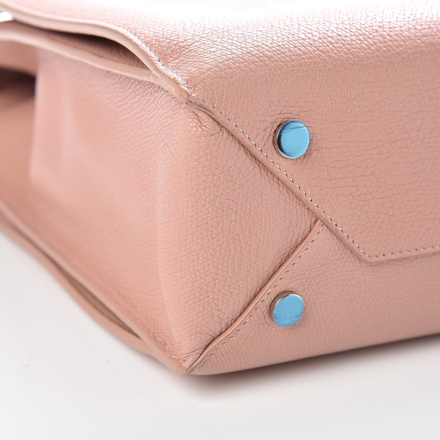 Grained Calfskin Plate Medium Portfolio Vieux Rose