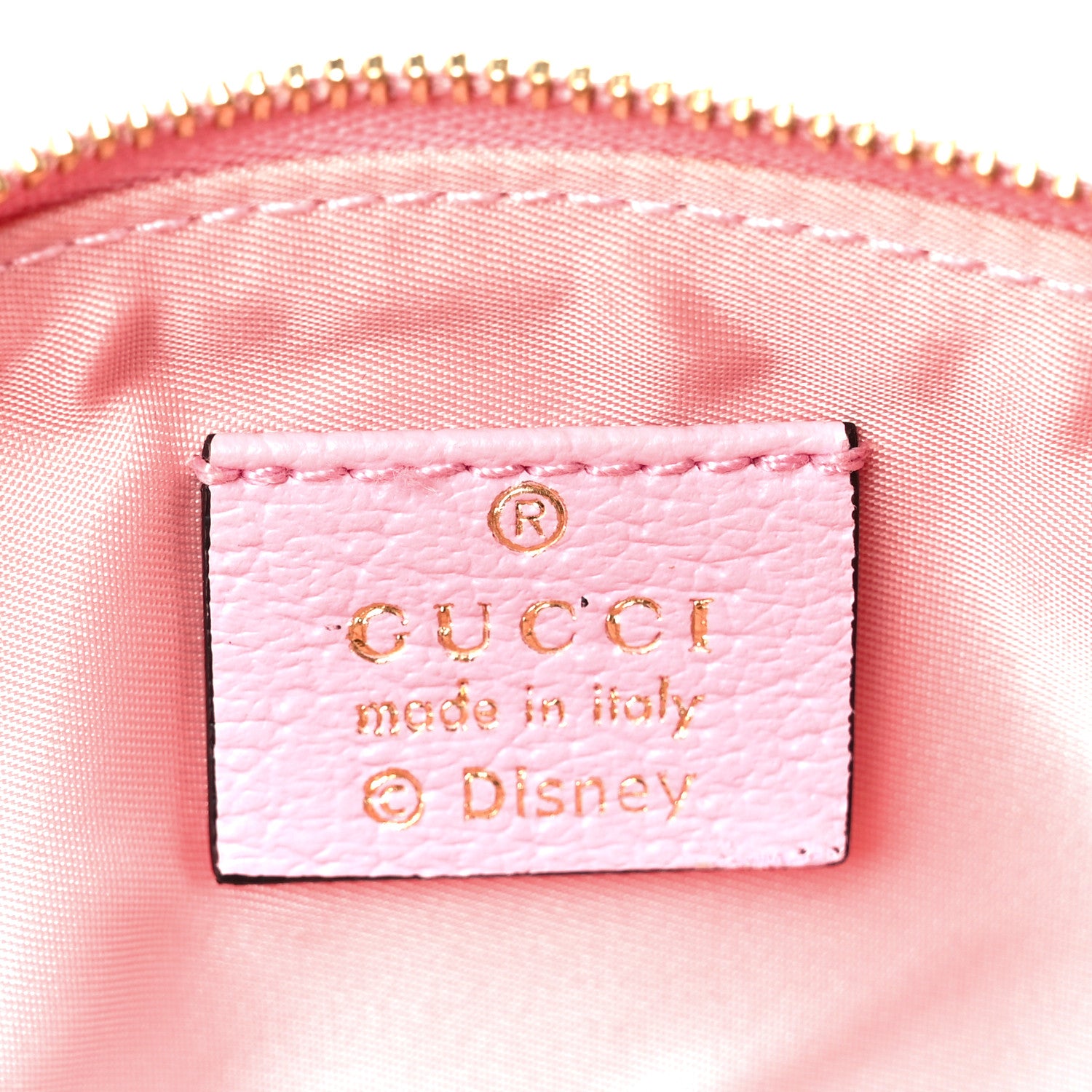 Gucci X DISNEY GG Supreme Monogram Daisy Duck Pencil Case Pink
