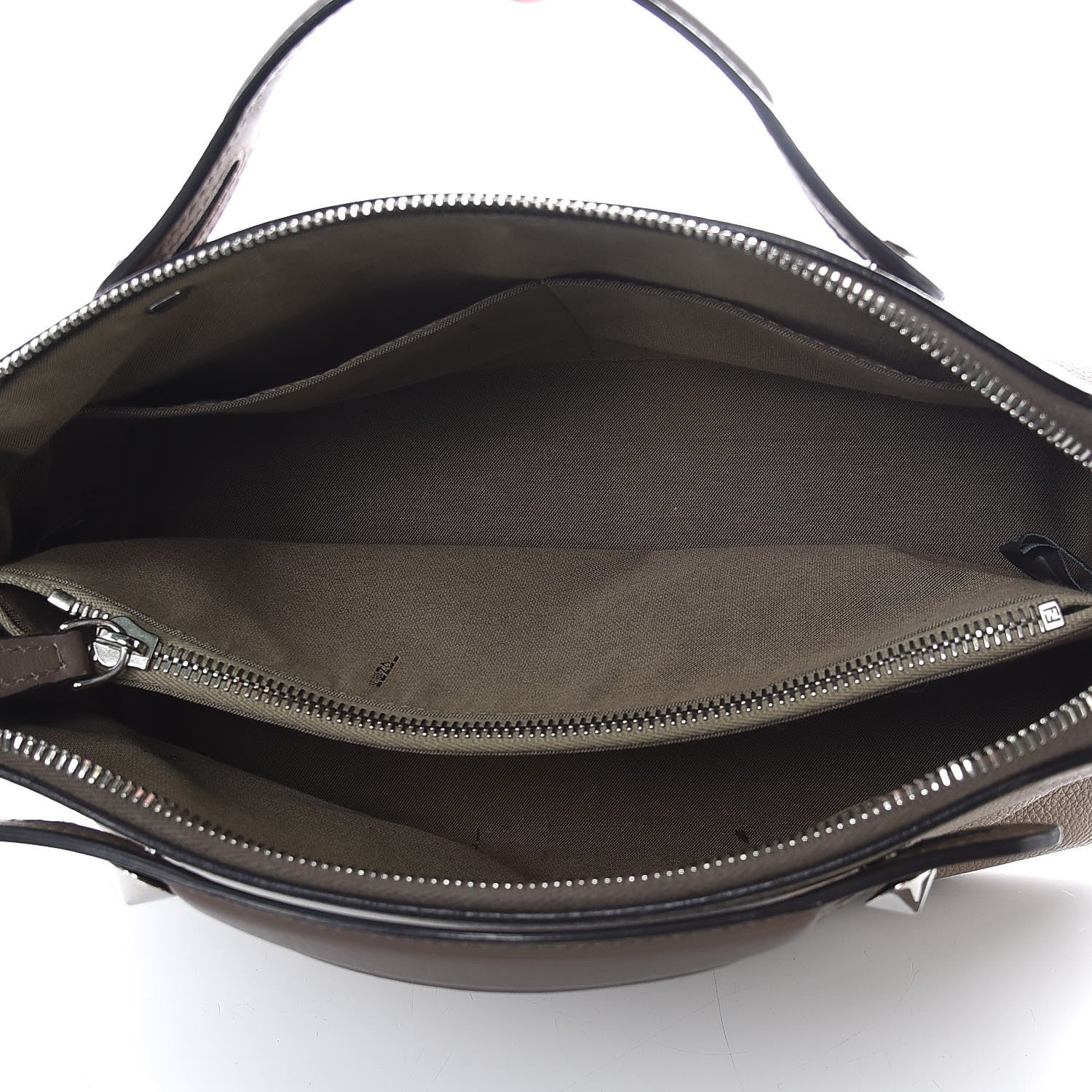Fendi Vitello Dolce Medium By The Way Boston Bag Tortora Seppia 5 of 7