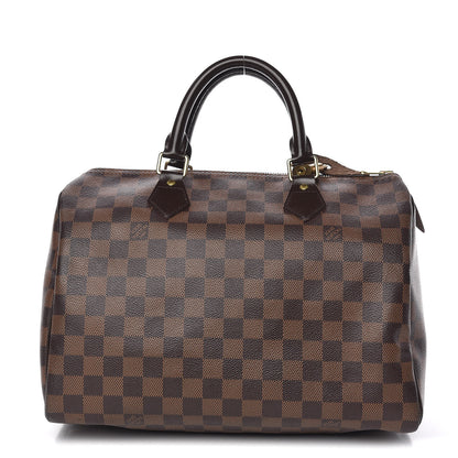 Louis Vuitton Damier Ebene Speedy 30 1 of 13