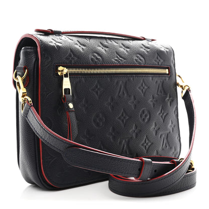 Louis Vuitton Empreinte Pochette Metis Marine Rouge 3 of 10