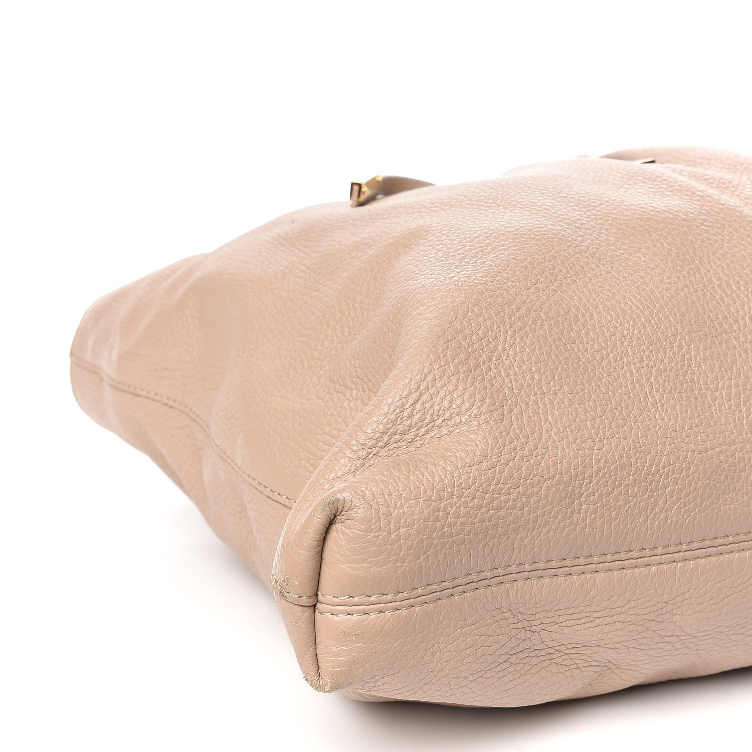 Burberry Prorsum Pebbled Calfskin Medium Studley Tote Nude 13 of 16