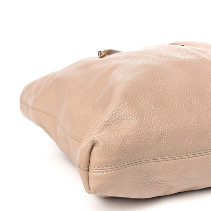 Burberry Prorsum Pebbled Calfskin Medium Studley Tote Nude 13 of 16