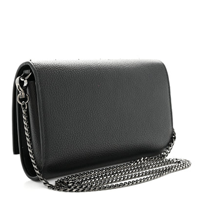 Christian Louboutin Calfskin Spikes Loubinthesky Paloma Wallet on Chain Rocket 3 of 11