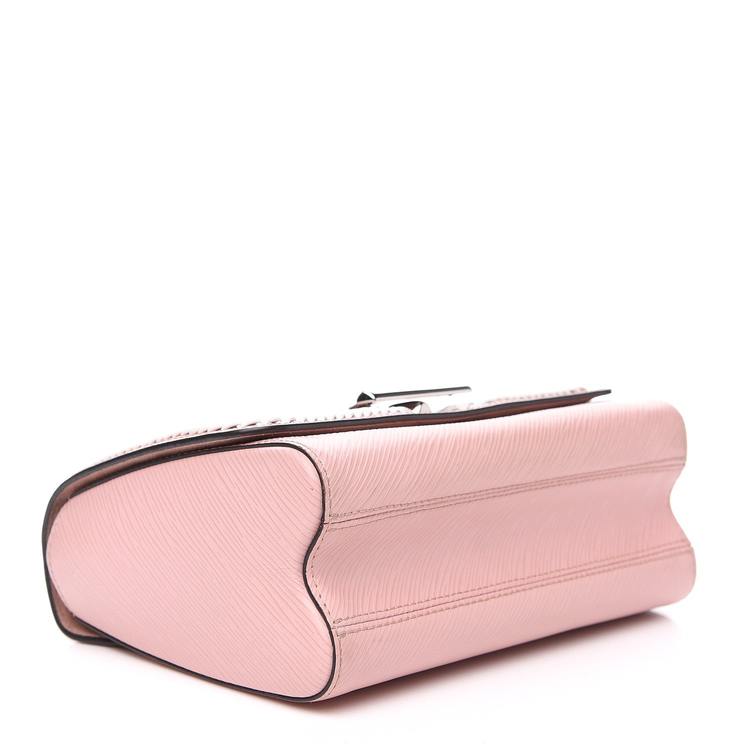 Louis Vuitton Epi Whipstitch Heart Twist Shoulder Bag MM Rose Ballerine 3 of 13