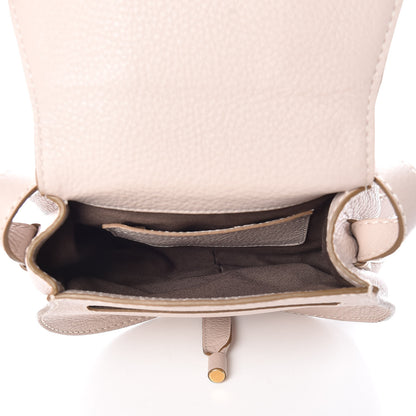 Chloe Calfskin Mini Marcie Round Crossbody Bag Abstract White 5 of 11