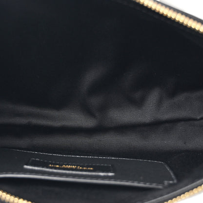 Saint Laurent Lambskin Quilted Maxi Icare Shopping Tote Black 7 of 12