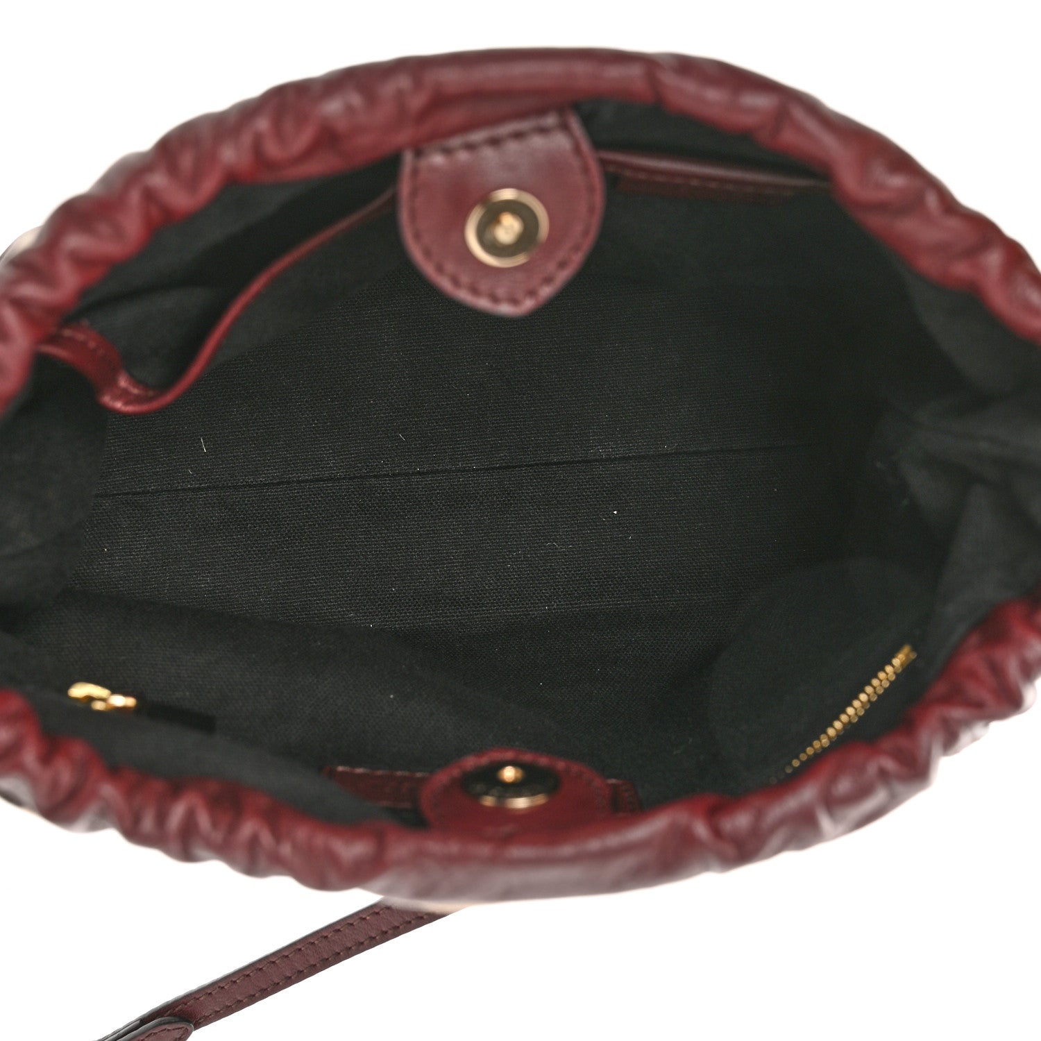 Burberry Calfskin House Check Little Crush Deep Claret 5 of 9