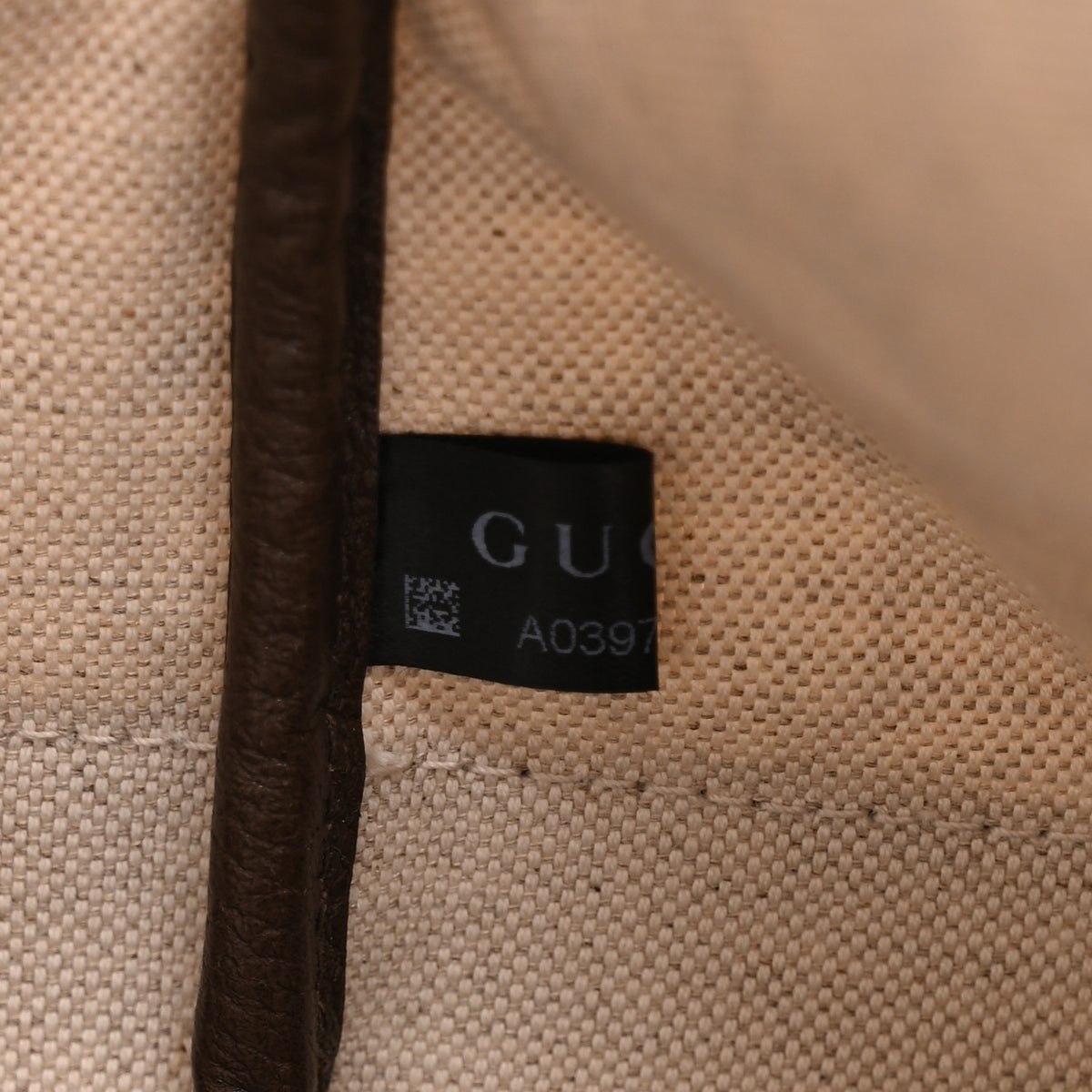 GG Supreme Monogram Textured Dollar Calfskin Web Large Ophidia Tote Beige Ebony New Acero
