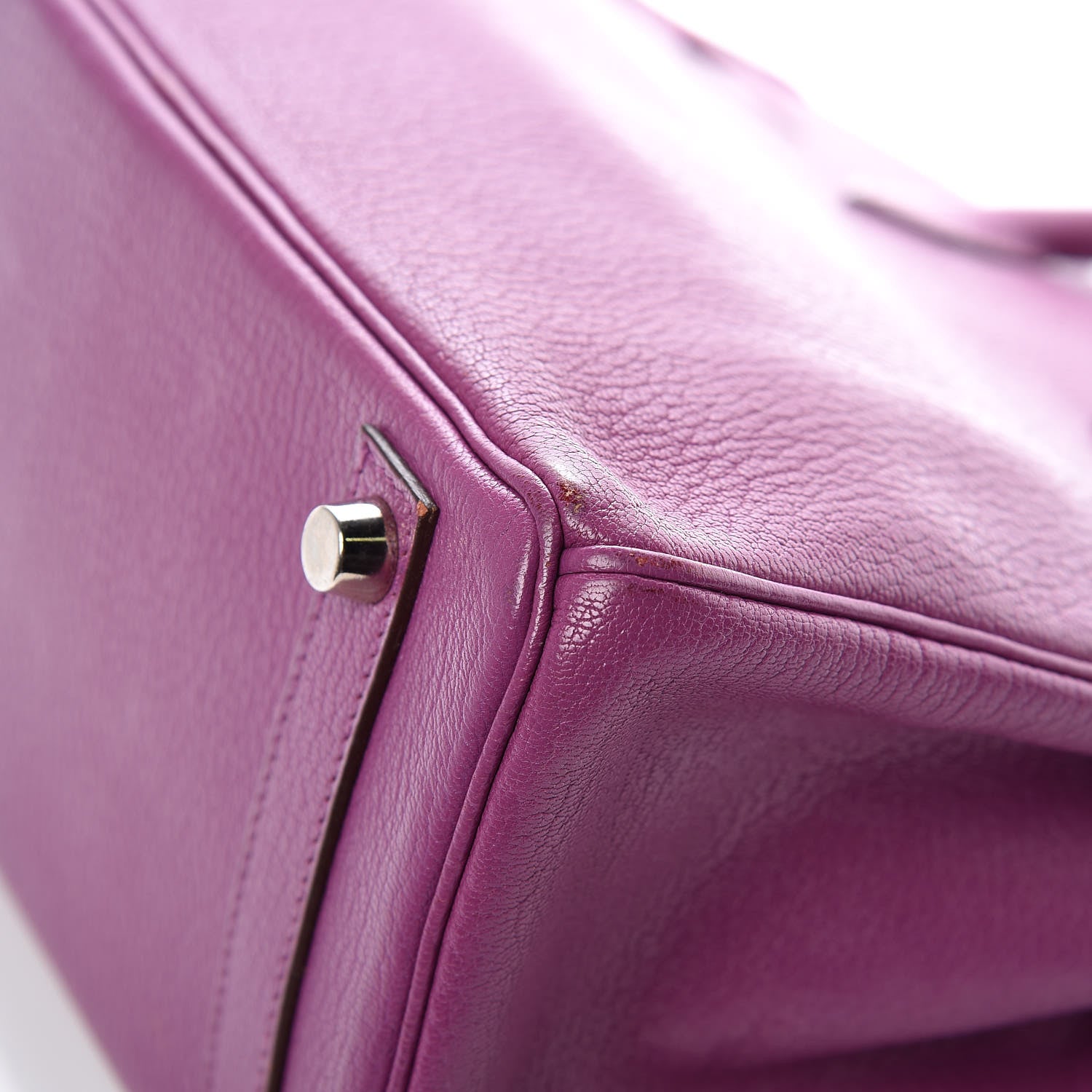 Hermes Chevre Mysore Birkin 25 Cyclamen 41 of 43