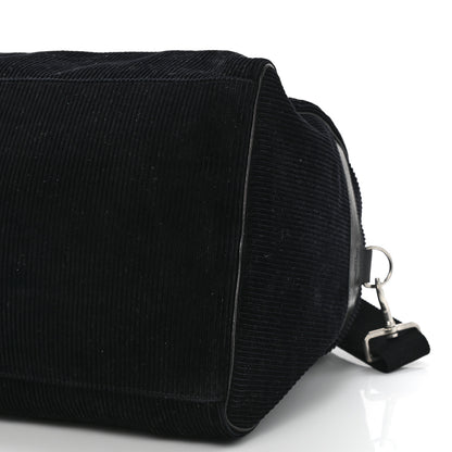 Saint Laurent Corduroy Andy Duffle Bag Black 10 of 10