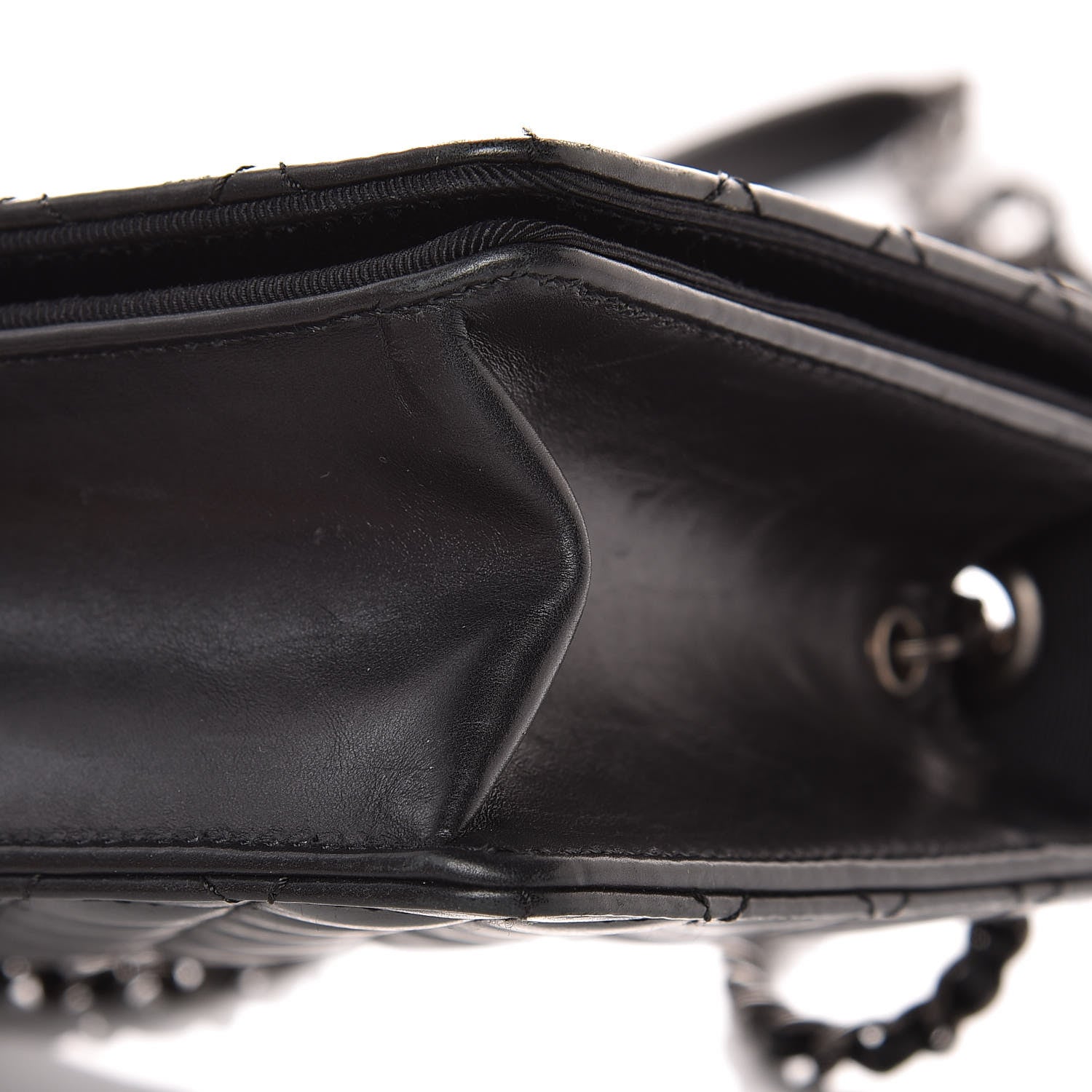 Chanel Calfskin Quilted Small Ballerine Flap Black 9 of 10