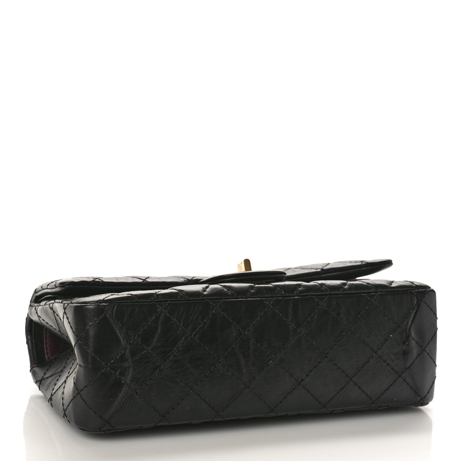 Chanel Aged Calfskin Quilted 2.55 Reissue 225 Flap Black 4 of 9
