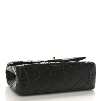 Chanel Aged Calfskin Quilted 2.55 Reissue 225 Flap Black 4 of 9