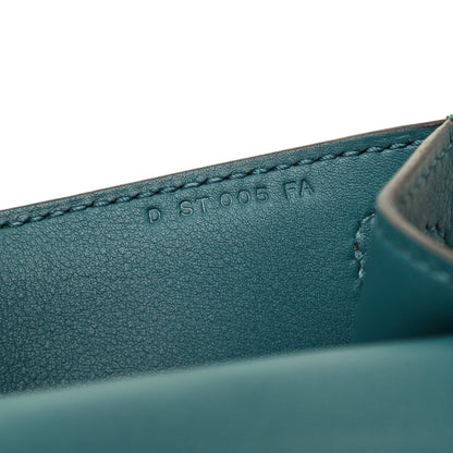 Hermes Swift Kelly Pochette Clutch Vert Bosphore 7 of 10