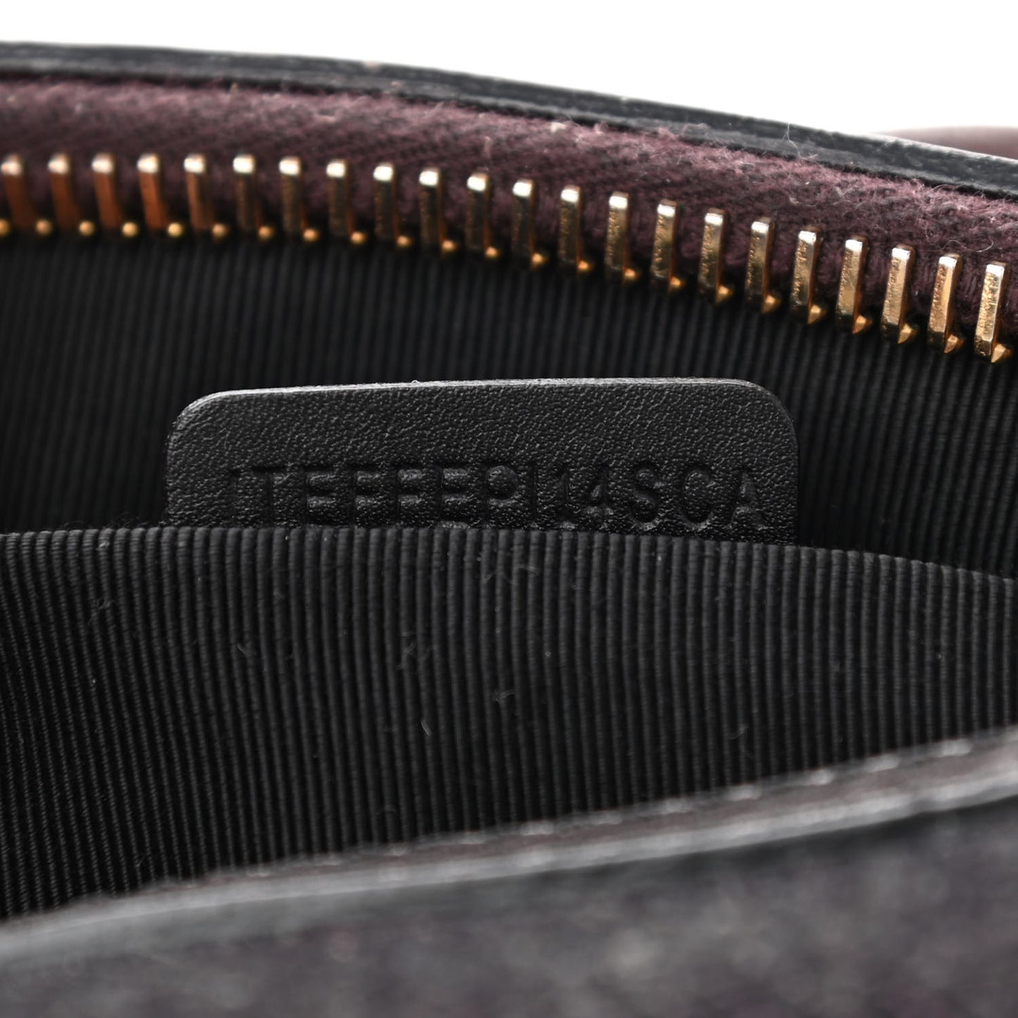 Prorsum Jacquard Tweed Medium Barrel Bag Dark Brown