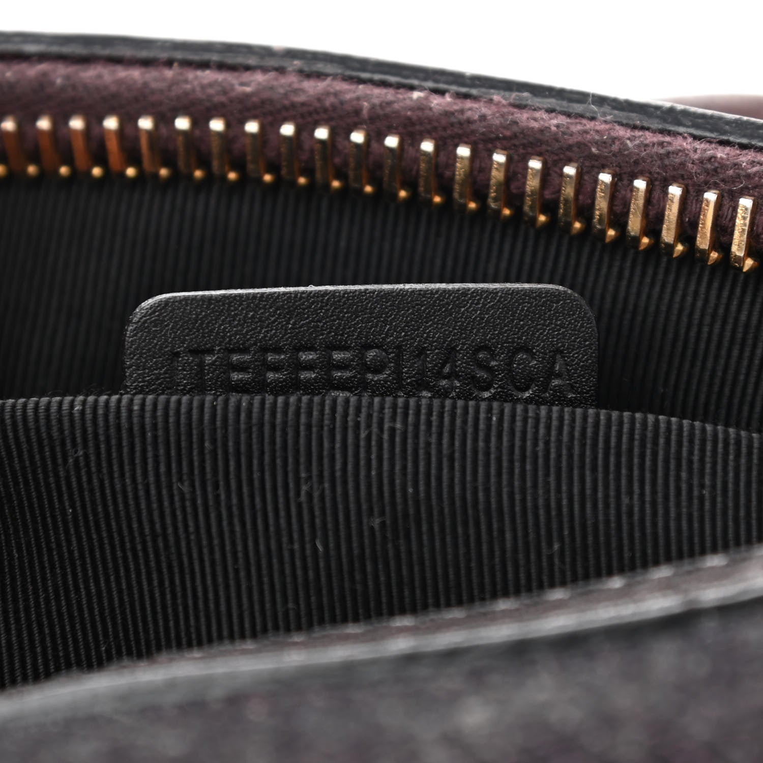 Burberry Prorsum Jacquard Tweed Medium Barrel Bag Dark Brown 8 of 10