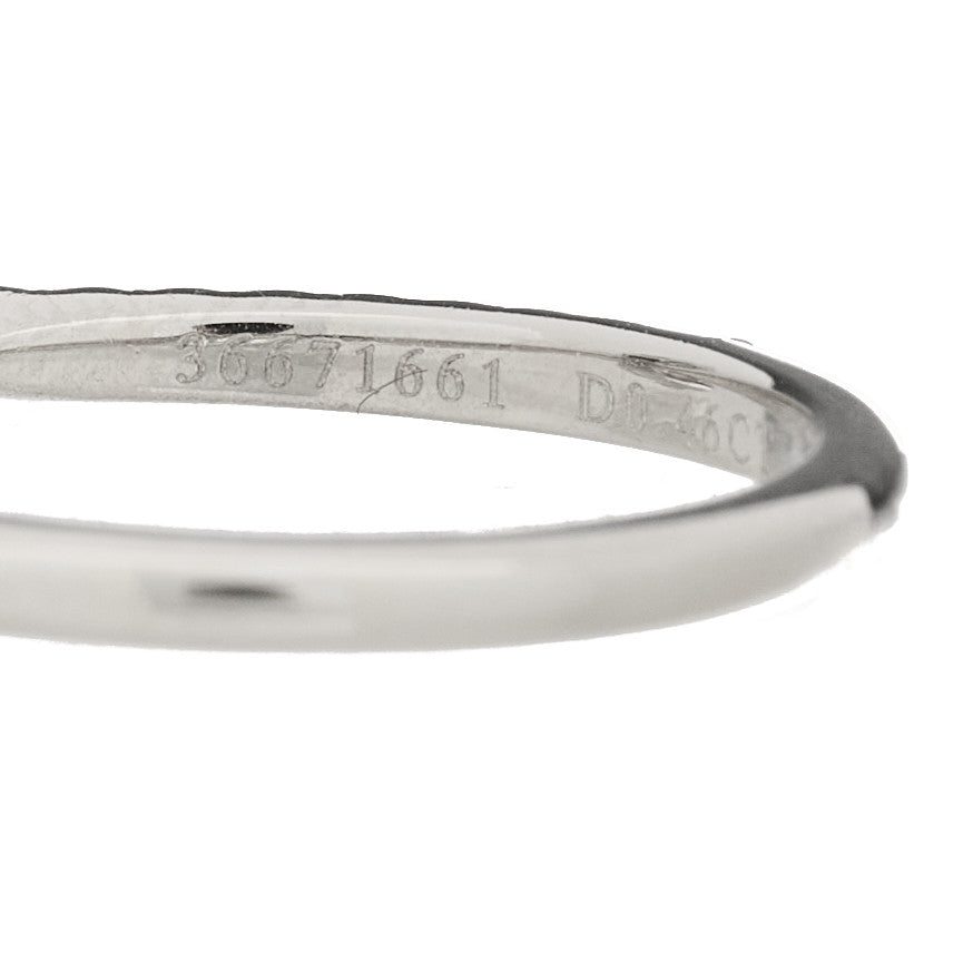 Platinum Diamond .46ct Novo Engagement Ring 52 6