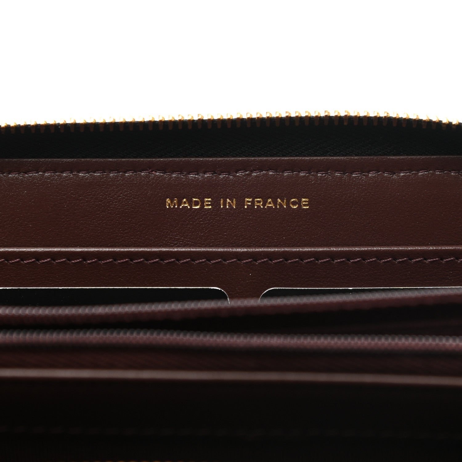Chanel Caviar Quilted Large Gusset Zip Around Wallet Black 7 of 9