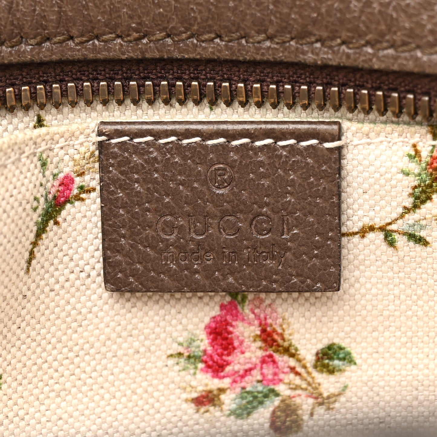 GG Supreme Monogram Web Neo Vintage Shoulder Bag Beige New Acero Crop
