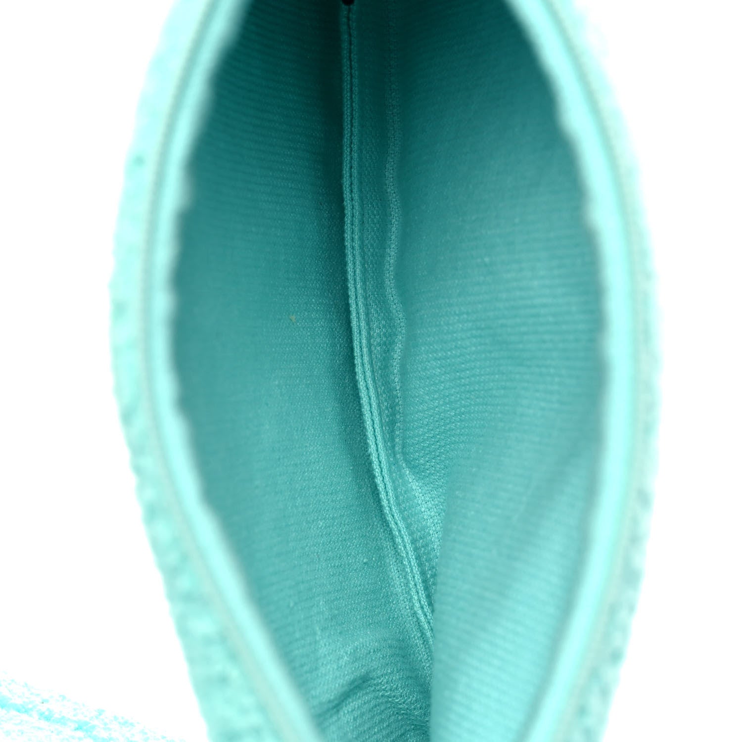 Chanel Terry Cotton CC Beach Tote Turquoise 8 of 16