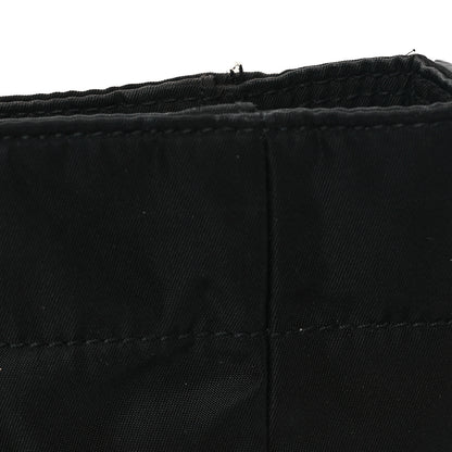 Prada Tessuto Nylon Soft Calfskin Tote Black 11 of 13