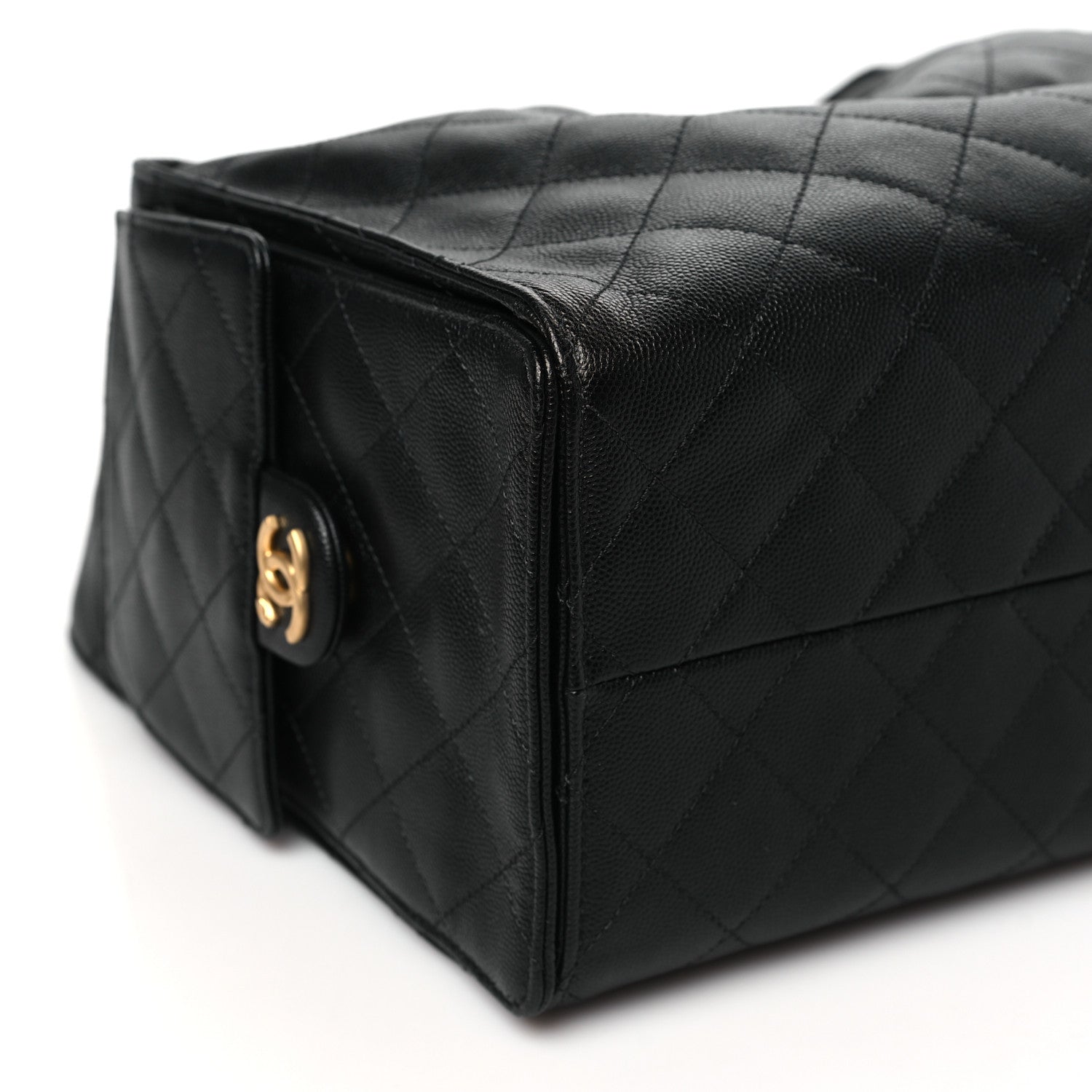 Chanel Caviar Quilted Medium Chanel 25 Handbag Black 10 of 11