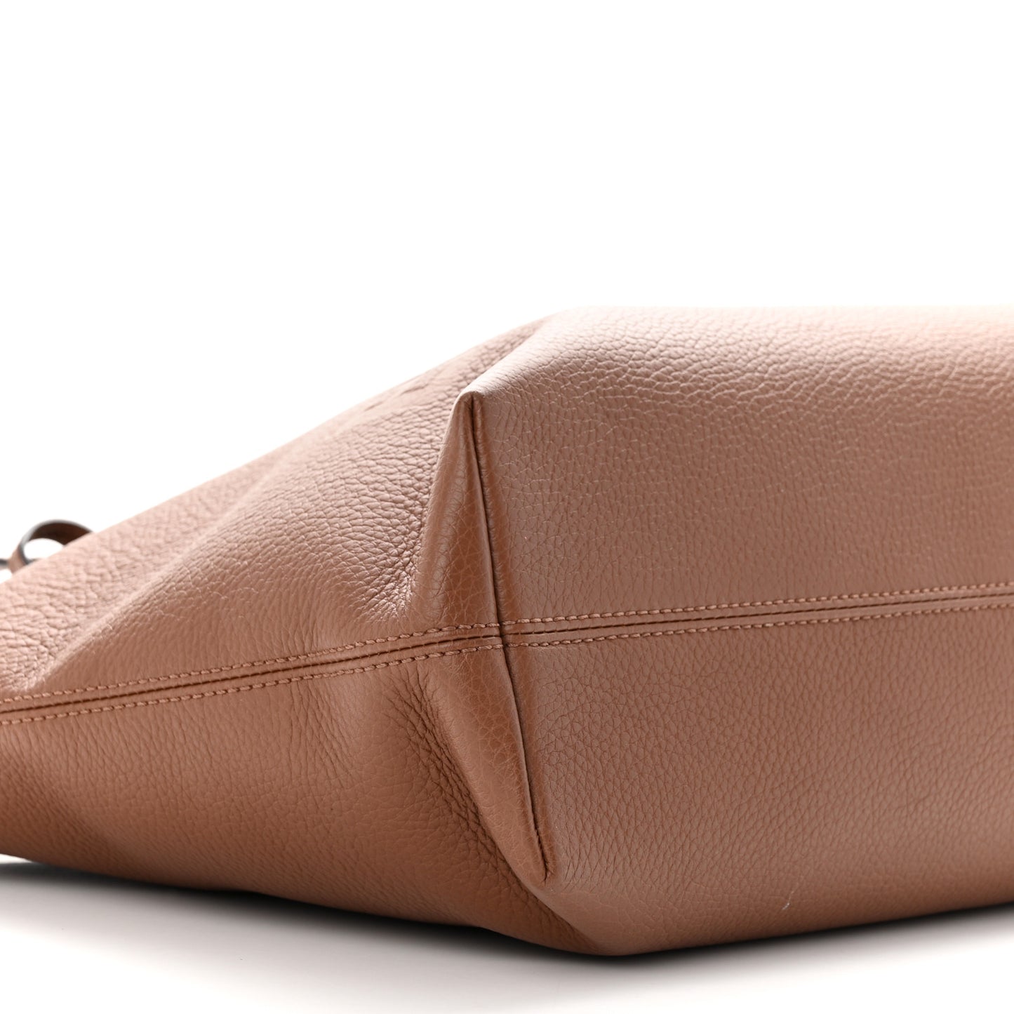 Calfskin Logo Embossed Medium Ardwell Tote Tan