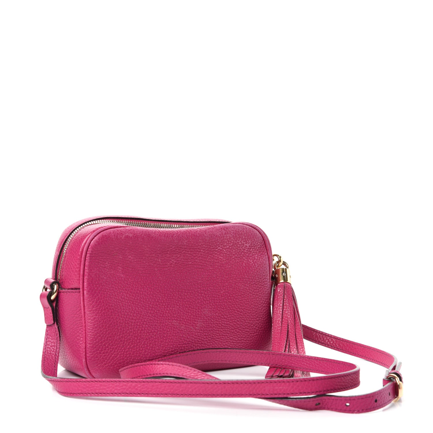 Gucci Cellarius Calfskin Small Soho Disco Bag Bright Bouganville 3 of 10