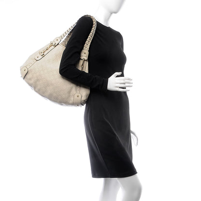 Gucci Guccissima Medium Pelham Shoulder Bag Off White 3 of 10