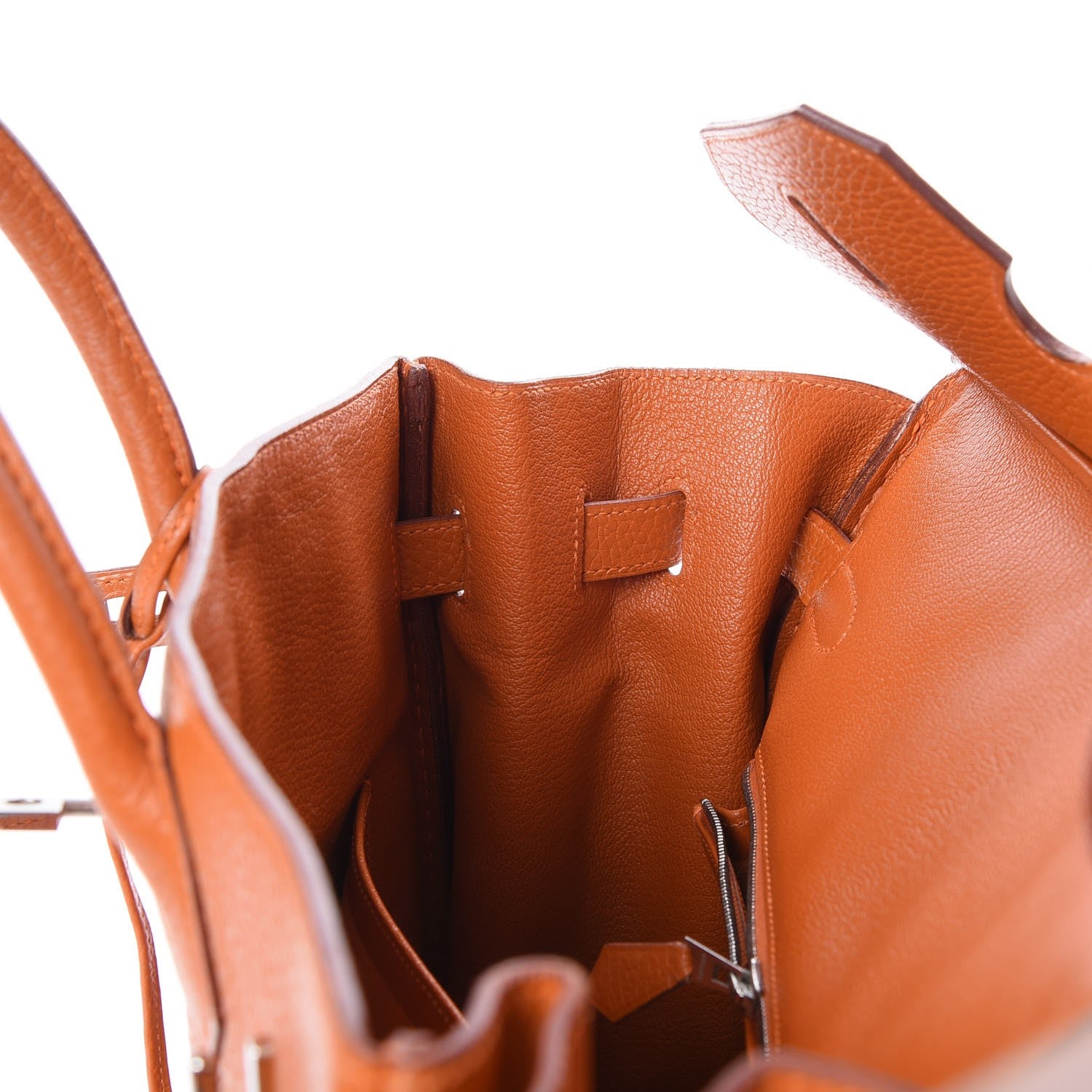 Hermes Taurillon Clemence HAC Birkin 32 Potiron 10 of 33