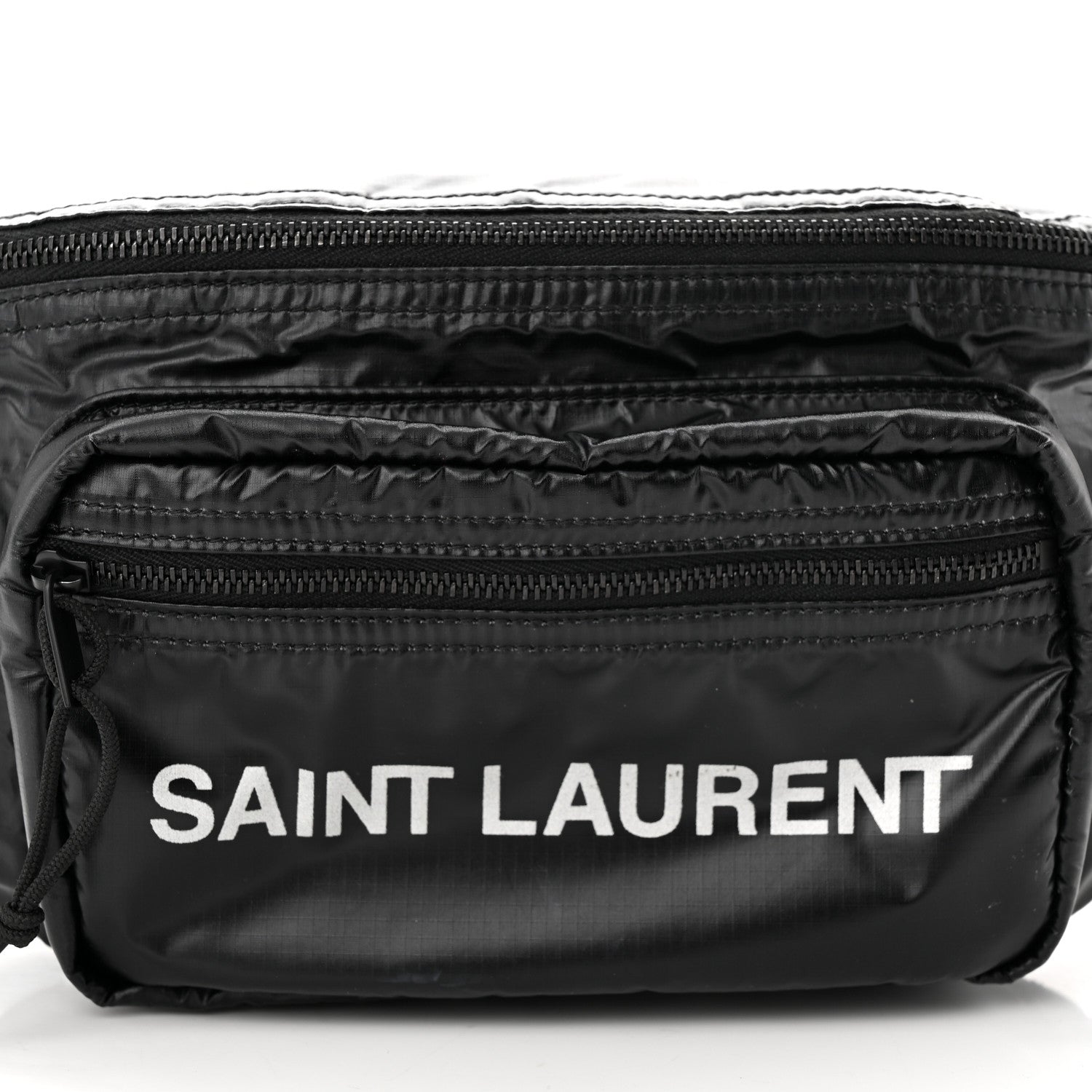 Saint Laurent Nylon Logo Nuxx Body Belt Bag Black 8 of 11