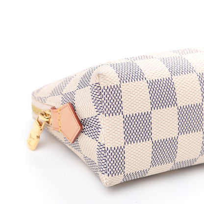 Louis Vuitton Damier Azur Cosmetic Pouch 6 of 8