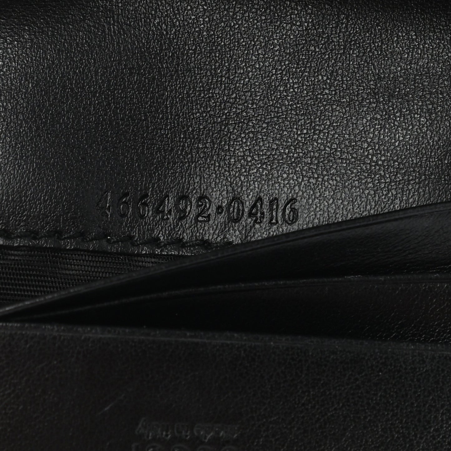 Calfskin Matelasse GG Marmont Card Case Wallet Black