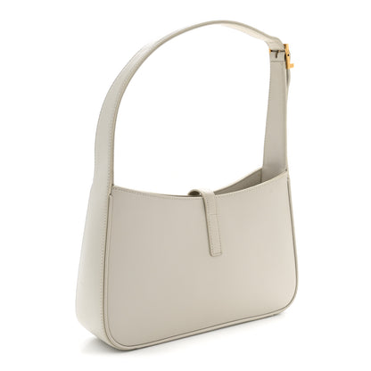 Saint Laurent Smooth Calfskin Le 5 A 7 Hobo Crema Soft 3 of 14
