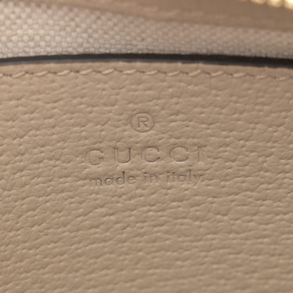 Gucci GG Supreme Monogram Textured Dollar Calfskin Web Small Ophidia GG Handbag Beige Mystic White Oatmeal 6 of 10