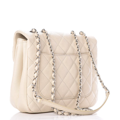Chanel Caviar Quilted Medium Urban Companion Flap White 3 of 12