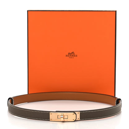 Hermes Epsom Kelly Belt Etoupe 4 of 4