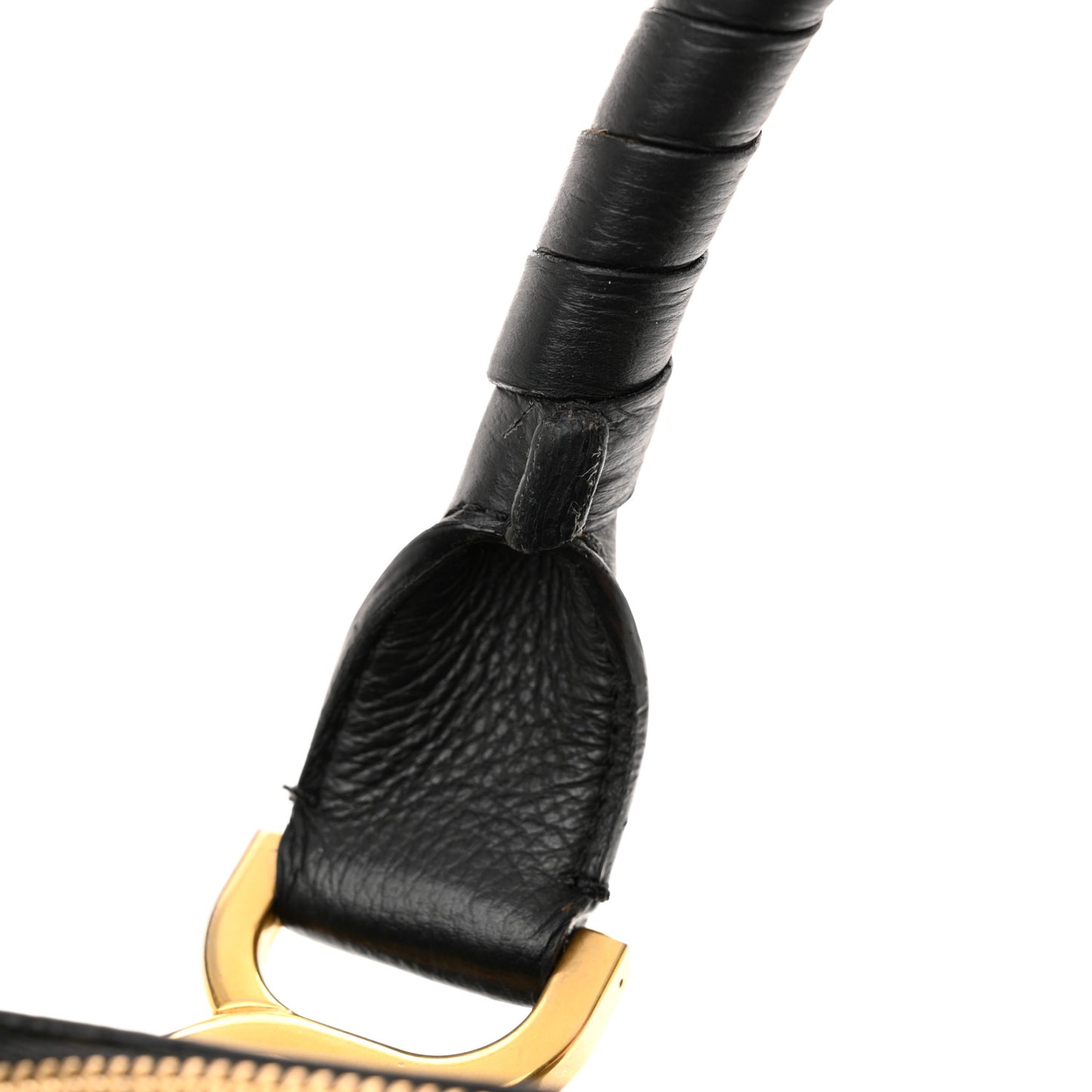 Calfskin Small Marcie Satchel Black